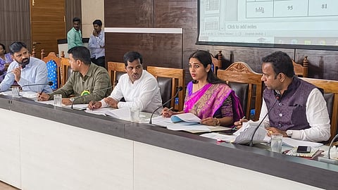 Scheduled Caste and Scheduled Tribe Nomadic Development Corporation Chairwoman Meeting Mandya