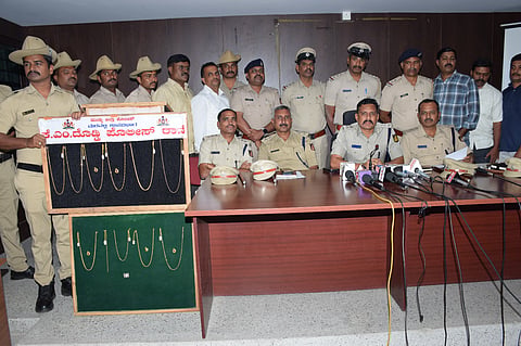 Six thieves arrested Mandya