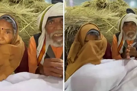 Son And Daughter In Law Left Old Parents In Uttar Pradesh Prayagraj Maha Kumbh Mela