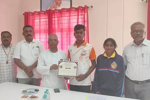 Students' performance in athletics events