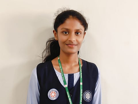 Tejaswini selected for Republic Day Mandya