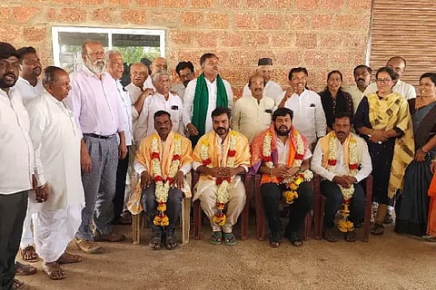 Tribute to BJP workers in Muddebihal