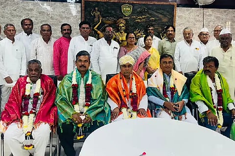 Unopposed election of office-bearers of agrarian societies