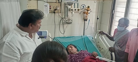 Woman attempts suicide Mandya