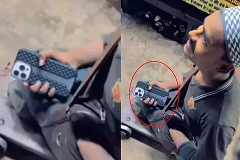 Beggar Buys iPhone