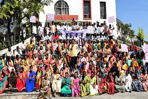 bjp protest