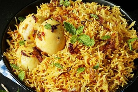 egg biryani