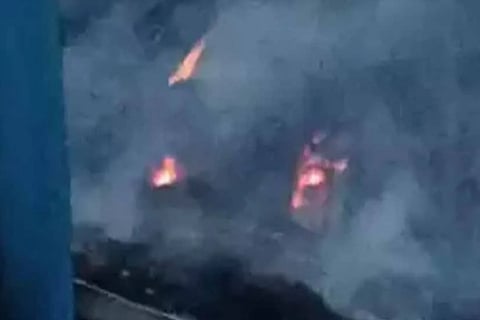 explosion at fireworks factory