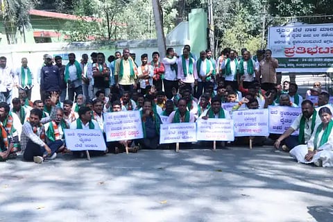 farmers protest