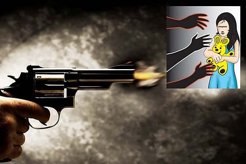 sandur gunshoot rape accused