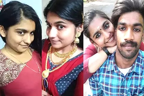 Sharon raj and Greeshma