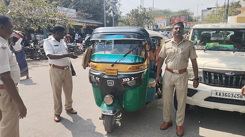 Fines for autorickshaw drivers