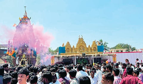 ವಿಜೃಂಭಣೆಯ ಲಕ್ಷ್ಮೀ ನಾರಾಯಣಸ್ವಾಮಿ ರಥೋತ್ಸವ