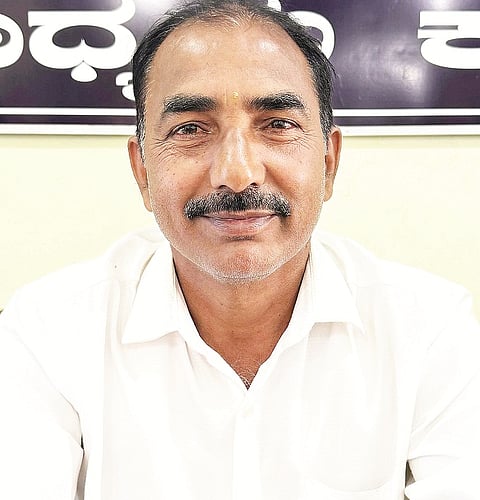 ಅರೇಹಳ್ಳಿ ಕಾಫಿ ಬೆಳೆಗಾರರ ಸಂಘದ ಅಧ್ಯಕ್ಷ ಬೆಳ್ಳಾವರ ಬಸವರಾಜು 
