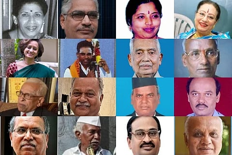 2024-25ನೇ ಸಾಲಿನ ವಿವಿಧ ಪ್ರಶಸ್ತಿಗಳಿಗೆ ಆಯ್ಕೆಯಾದ ಸಾಧಕರ ಪಟ್ಟಿ ಬಿಡುಗಡೆಗೊಳಿಸಿದ ರಾಜ್ಯ ಸರ್ಕಾರ