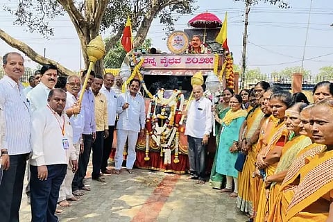 A grand welcome for the Ranna Rath Yatra