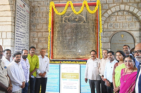 A reflection program with officers Mandya