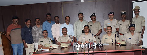 Arrest of theft suspects Mandya
