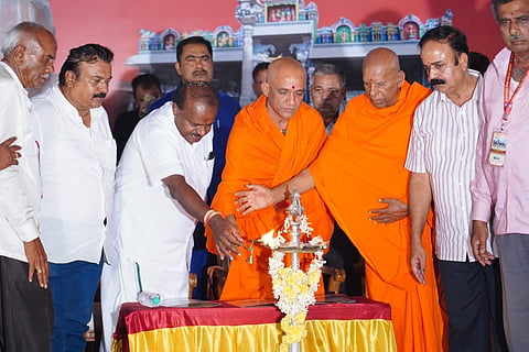 Bhoomi Siddeswaraswamy Temple Restoration Programme Mandya
