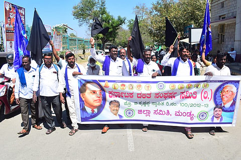 Dasamsa protest Mandya