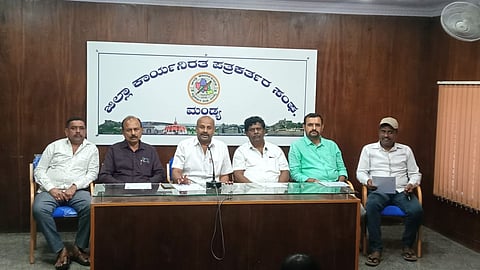 Dashamukha Social Service Trust press conference Mandya