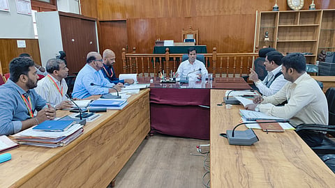 Deputy Commissioner Dr. Kumar Meeting Mandya