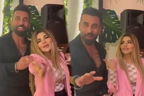Dodi Khan gifts diamond ring to Rakhi Sawant