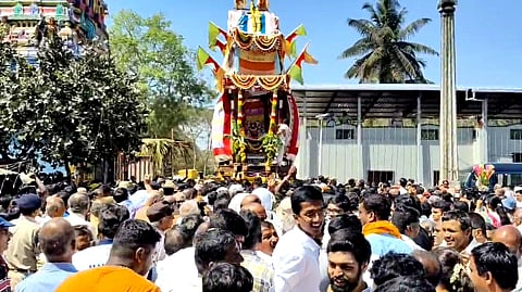 ಮಾವಿನಕೆರೆ ವೆಂಕಟರಮಣಸ್ವಾಮಿ ರಥೋತ್ಸವ ಅದ್ದೂರಿ
