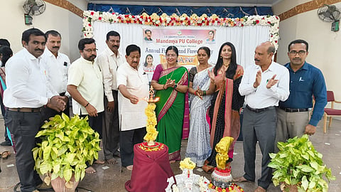 Farewell ceremony for students Mandya