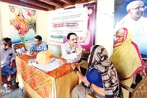 Free eye check up camp in Kanabur