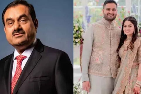Gautam Adani Sons Wedding