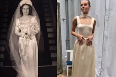 Grandmother 1948 Wedding Dress