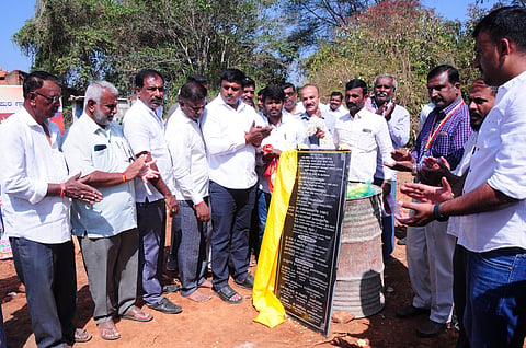 Health and wellness center construction work started Mandya