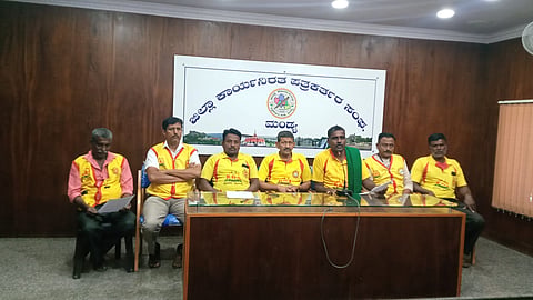 KRS party press conference Mandya