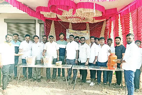 Launch of the rice offering ceremony