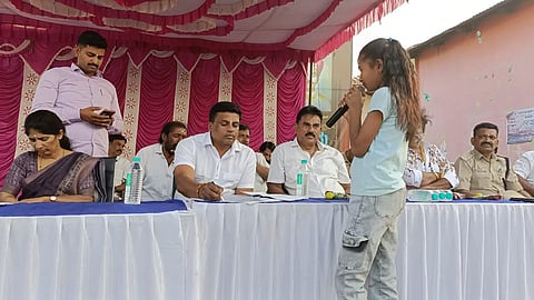 MLA Ravikumar responds to student request Mandya