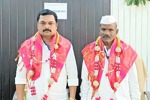 Managooli PAPAM President Dr. Maitri, Vice President Biradar