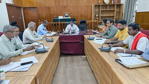 Meeting with sugar factory owner Mandya