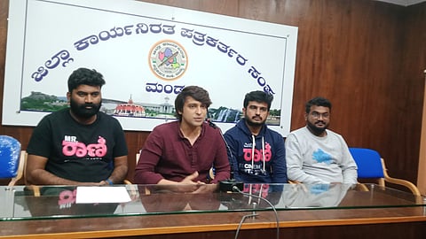 Mister Rani Film Team Press Conference Mandya