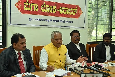 NATIONAL LOKA ADALAT PRESS MEET