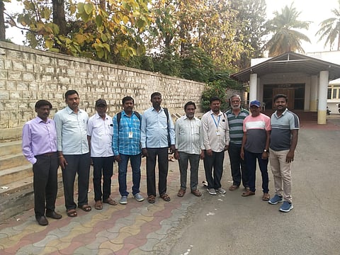 Newspaper distributors meeting Mandya