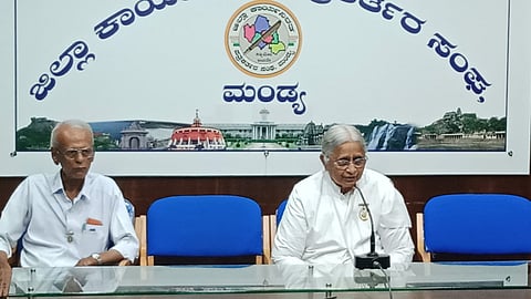 Prajapita Brahma Kumari Ishwariya University Press Conference Mandya