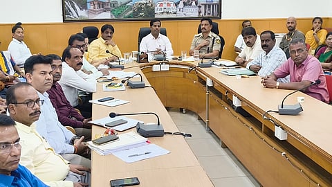 Preliminary meeting on 2nd PUC Exam Mandya