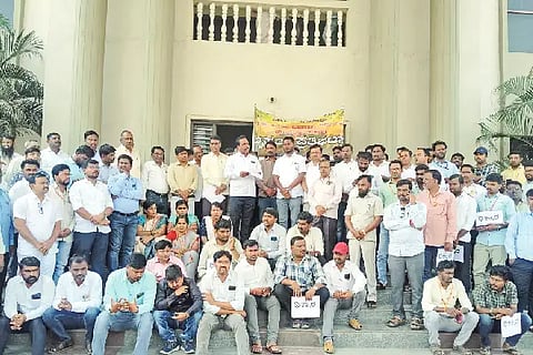 Protest to take action against the culprits