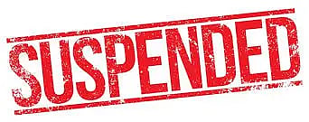 Suspended