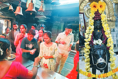 Thousands of people visit Someshwara