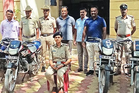 Two bike thieves arrested