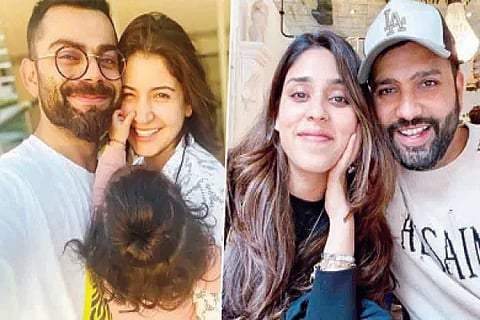 Virat Rohit Family