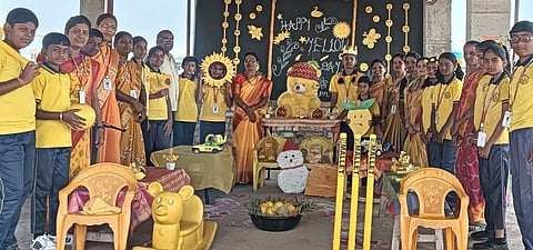 Yellow Day Celebration- Patanjali School 1