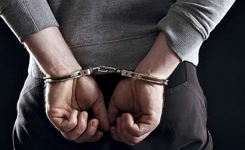 arrested